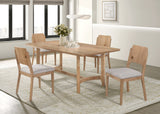 Arden Warm Wood/Gray Dining Set - Ornate Home