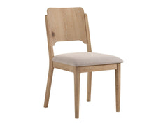 Arden Warm Wood/Gray Side Chair (Set of 2) - Ornate Home