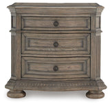 Ardenfield Light Brown Dresser, Mirror, Chest and Nightstand - Ornate Home