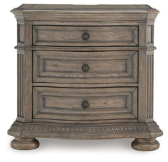 Ardenfield Light Brown Dresser, Mirror, Chest and Nightstand - Ornate Home