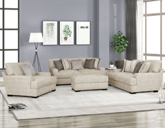 Ardenfold Beige Ottoman - Ornate Home