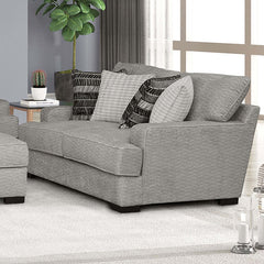 Ardenfold Gray Loveseat - Ornate Home