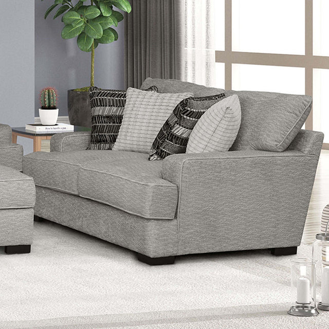 Ardenfold Gray Loveseat - Ornate Home