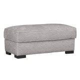 Ardenfold Gray Ottoman - Ornate Home