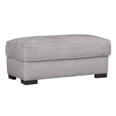 Ardenfold Gray Ottoman - Ornate Home