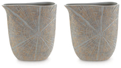 Ardenley Antique Gold Finish 10.5" Vase (Set of 2) - Ornate Home
