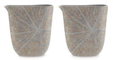 Ardenley Antique Gold Finish 14.5" Vase (Set of 2) (Online Special Price) - Ornate Home