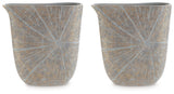 Ardenley Antique Gold Finish 14.5" Vase (Set of 2) (Online Special Price) - Ornate Home