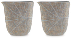 Ardenley Antique Gold Finish 14.5" Vase (Set of 2) - Ornate Home