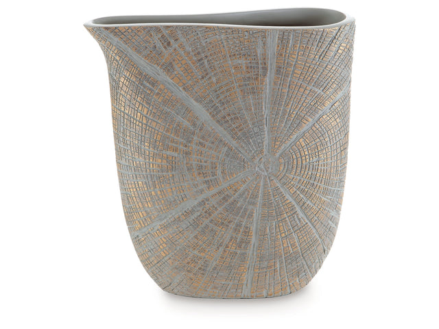 Ardenley Antique Gold Vase - Ornate Home