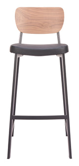 Ardenne Black & Brown Barstool (Set of 2) - Ornate Home