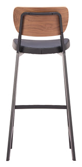 Ardenne Black & Brown Barstool (Set of 2) - Ornate Home