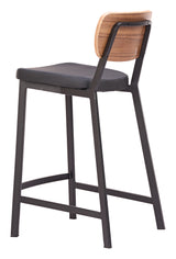Ardenne Black & Brown Counter Stool (Set of 2) - Ornate Home