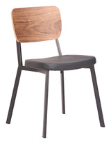 Ardenne Black & Brown Dining Chair (Set of 4) - Ornate Home