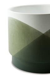Ardenridge Green/White Planter (Set of 2) (Online Special Price) - Ornate Home