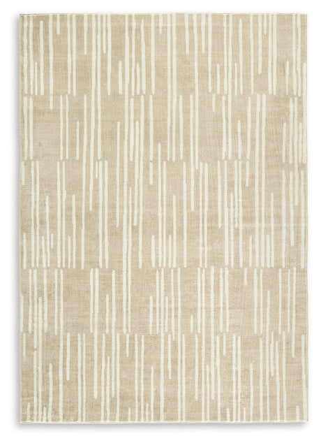 Ardenville Tan/Cream 5' x 7' Rug - Ornate Home