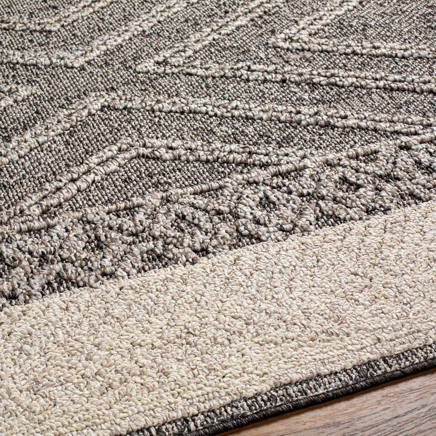 Areli Beige / Brown Outdoor Rug - Clearance - Ornate Home