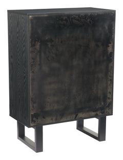 Aremi Brown & Black Chest - Ornate Home