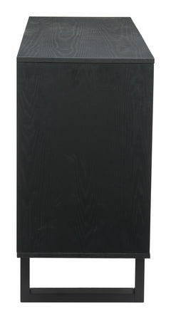 Aremi Brown & Black Dresser - Ornate Home