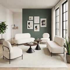 Arendal Vanilla Accent Chair - Ornate Home