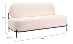 Arendal Vanilla Sofa - Ornate Home
