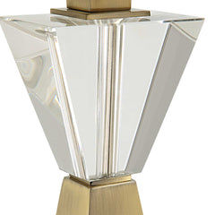 Arete Brass Modern Table Lamp - Ornate Home
