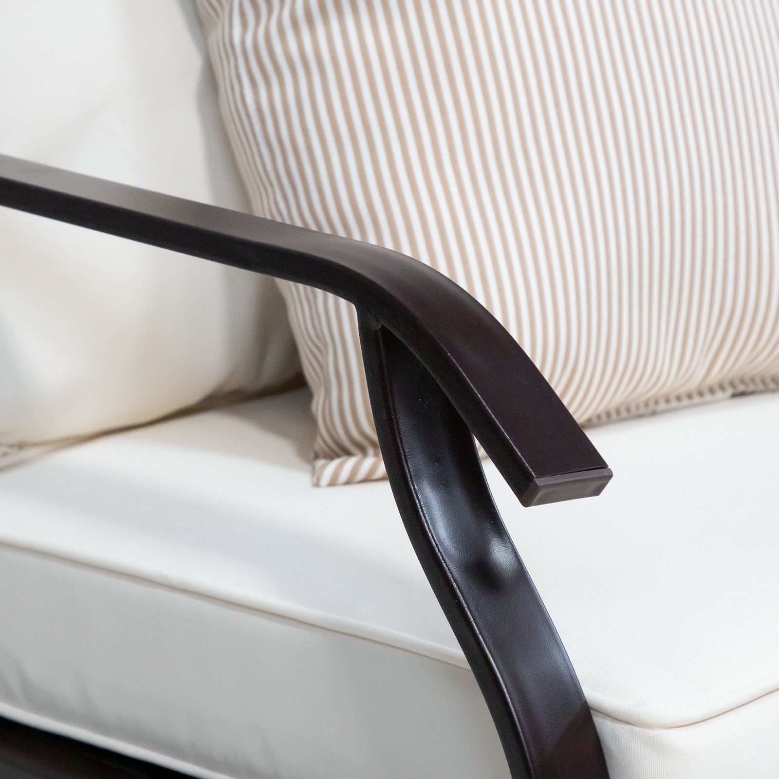 Arezzo Beige 4 Pc. Outdoor Conversation Set - Ornate Home