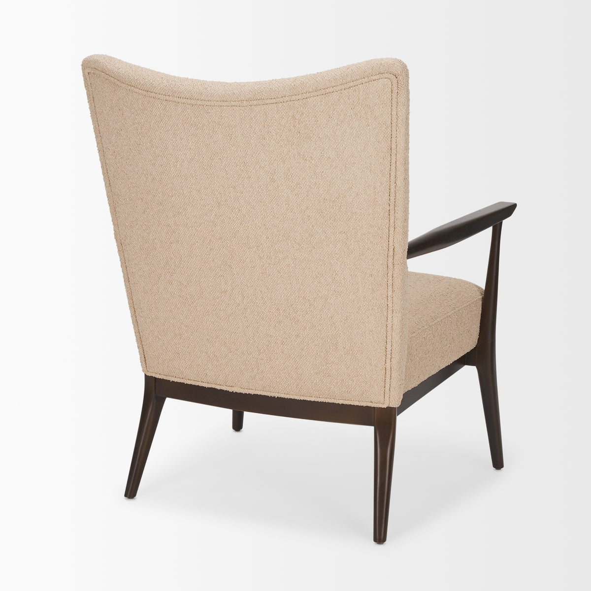 Argent Beige Boucle Accent Chair - Ornate Home