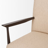 Argent Beige Boucle Accent Chair - Ornate Home