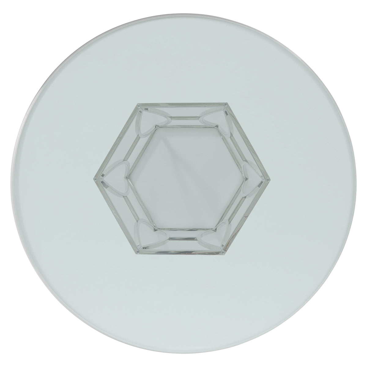 Argent Chrome/Silver Dining Table - Ornate Home