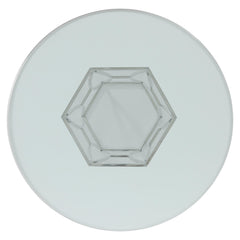 Argent Chrome/Silver Dining Table - Ornate Home