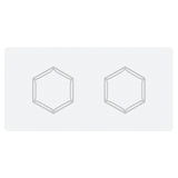 Argent Clear/Polished Stainless Rectangular Steel Dining Table - Ornate Home