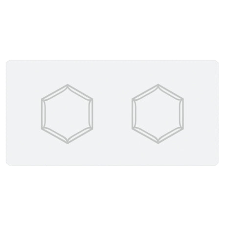 Argent Clear/Polished Stainless Rectangular Steel Dining Table - Ornate Home