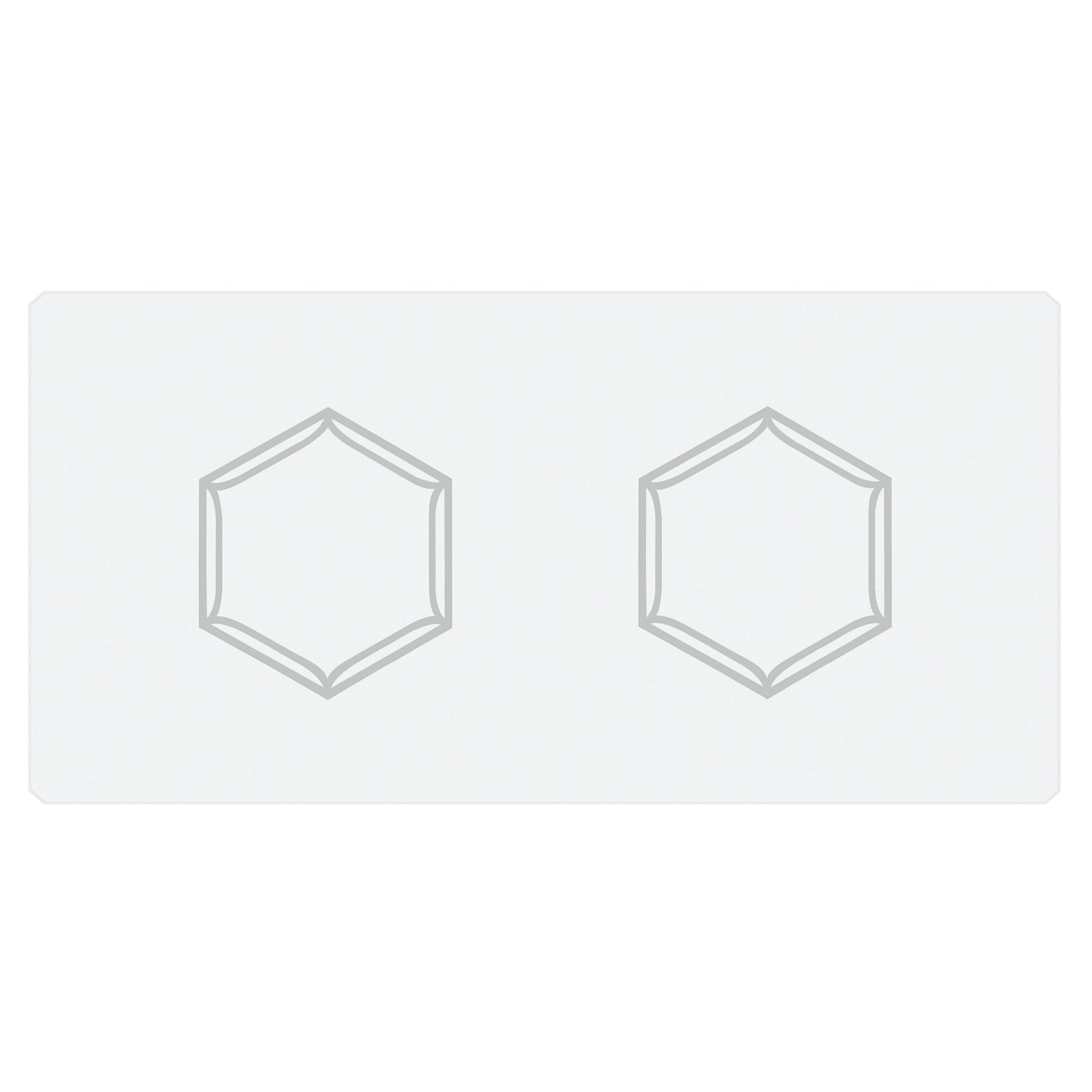 Argent Polished Stainless Steel/Clear Dining Table - Ornate Home