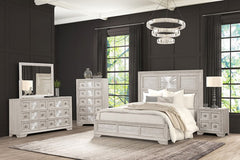 Argenthart Light Gray Chest - Ornate Home