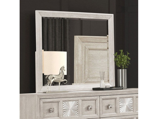 Argenthart Light Gray Mirror - Ornate Home