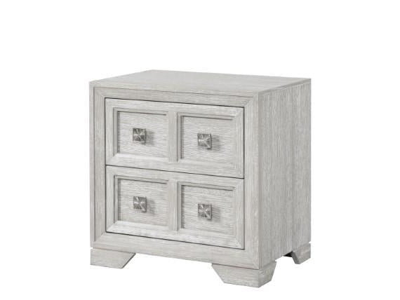 Argenthart Light Gray Nightstand - Ornate Home