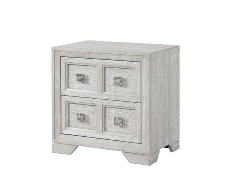 Argenthart Light Gray Nightstand - Ornate Home