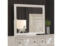 Argenthart Light Gray Queen 5 Piece Bedroom Set w/2 Nightstands - Ornate Home