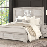Argenthart Light Gray Queen 5 Piece Bedroom Set w/Chest - Ornate Home