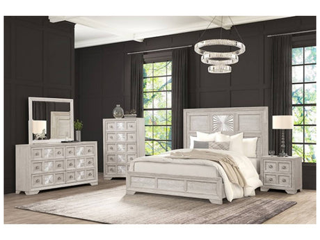 Argenthart Light Gray Queen Bed - Ornate Home