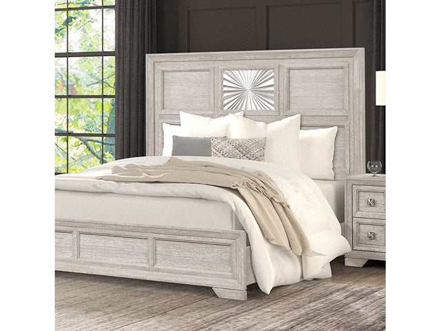 Argenthart Light Gray Queen Bed - Ornate Home