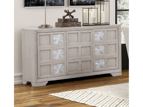 Argenthart Light Gray Server - Ornate Home