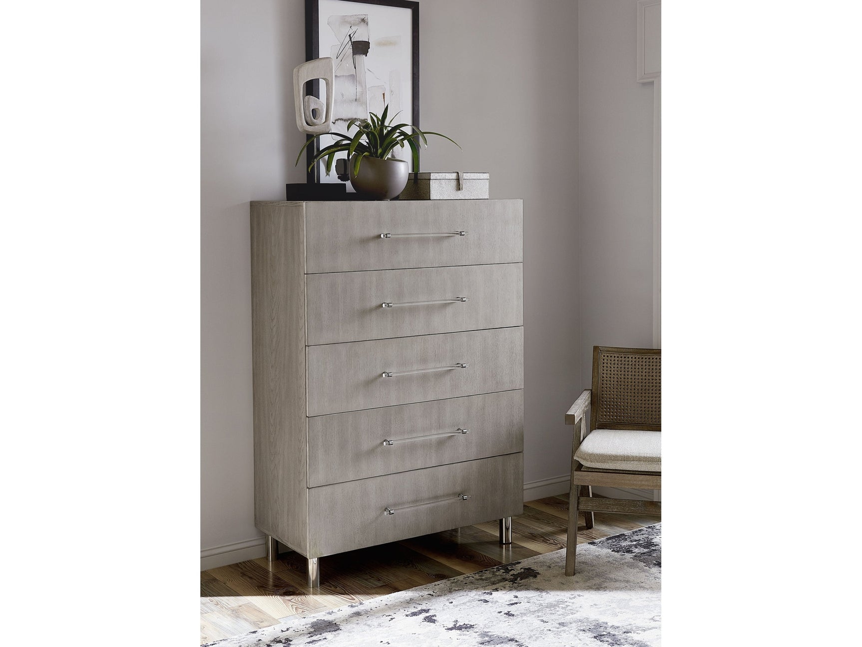 Argento Chest in Misty Grey - Ornate Home