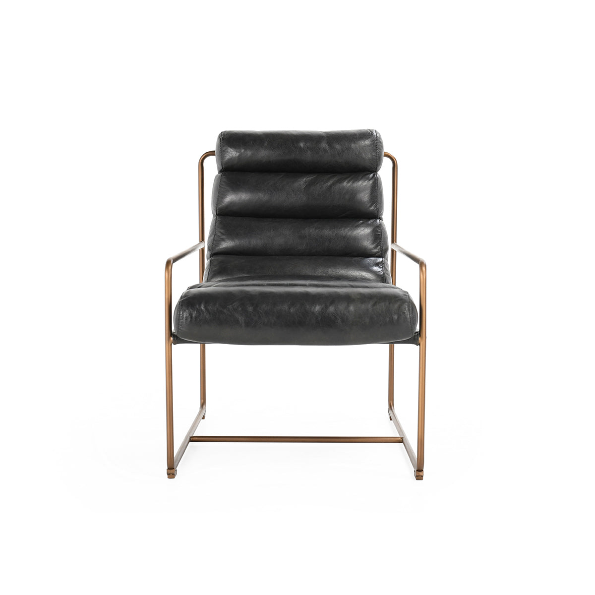 Argo Black Accent Chair - Ornate Home