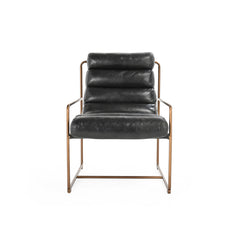Argo Black Accent Chair - Ornate Home