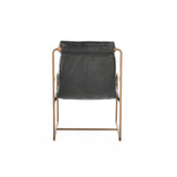 Argo Black Accent Chair - Ornate Home