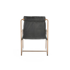 Argo Black Accent Chair - Ornate Home