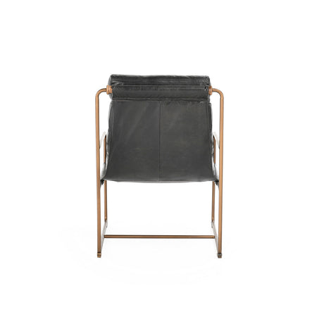 Argo Black Accent Chair - Ornate Home