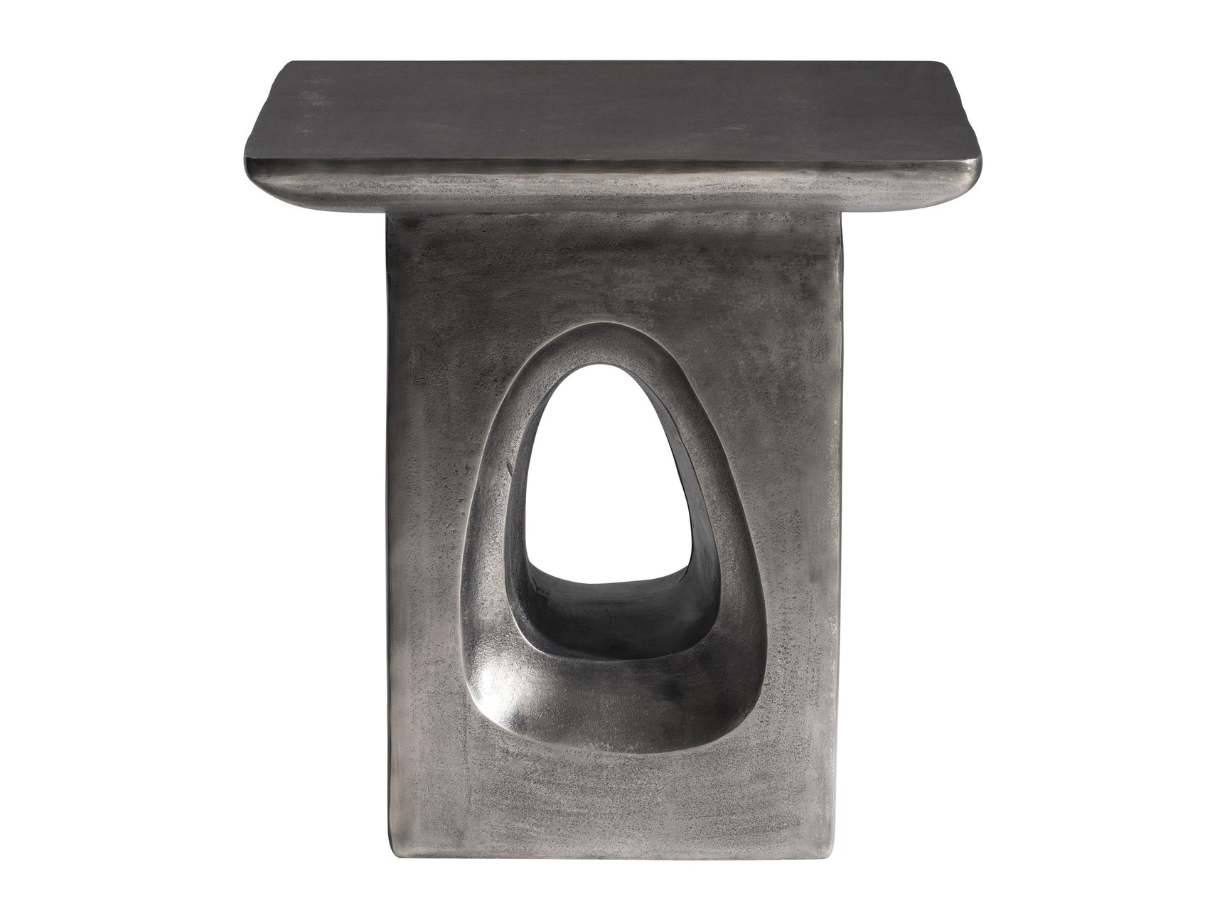Argo Graphite Side Table - Ornate Home